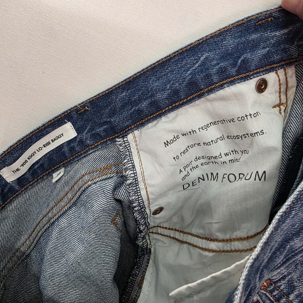 Denim Forum the 90's Iggy low rise baggy Jeans - Picture 9 of 16